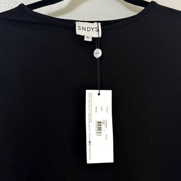 NWT Revolve Sndys Millie Mini Dress Little Black Dress LBD Women's Size XL - Picture 6 of 8